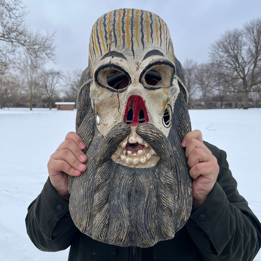 1950s Barbones death mask.