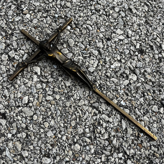 Vintage German crucifix.