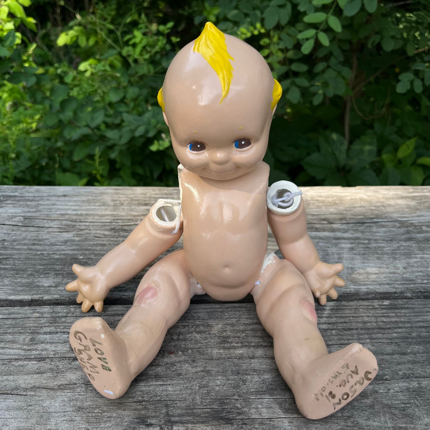 1981 Chalkware composition Kewpie.