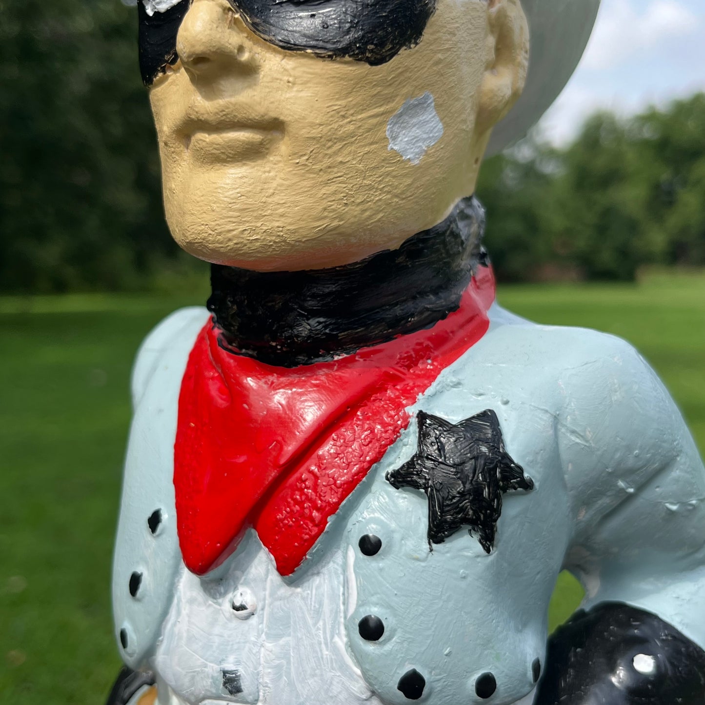 1940s Chalkware lone ranger.