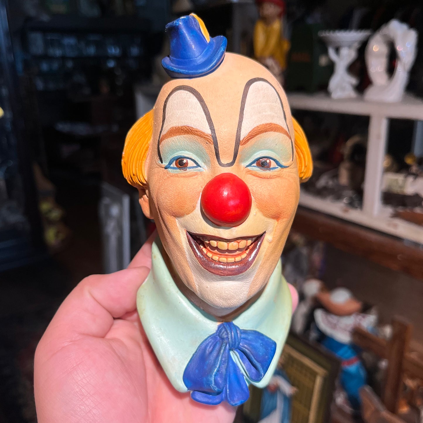 1983 Chalkware clown no. 1.