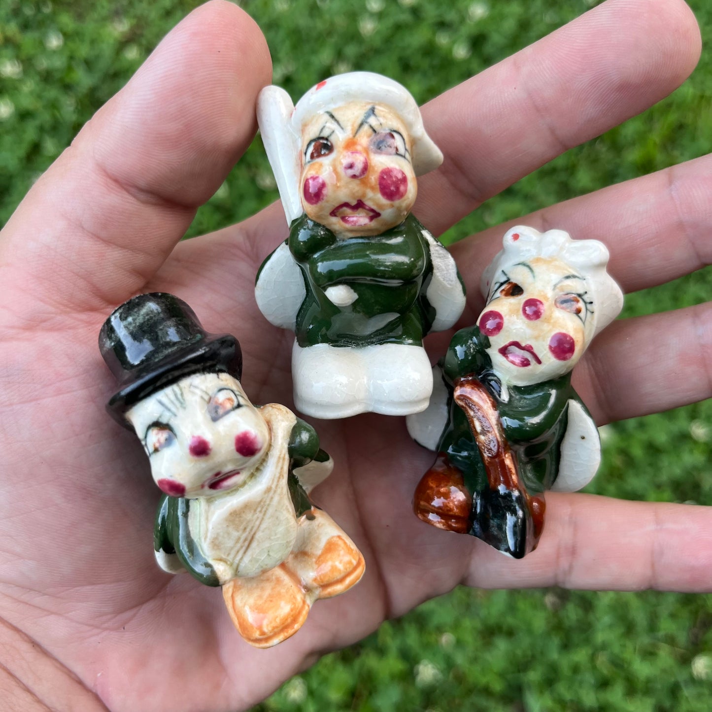 1950s Ceramic fly set.