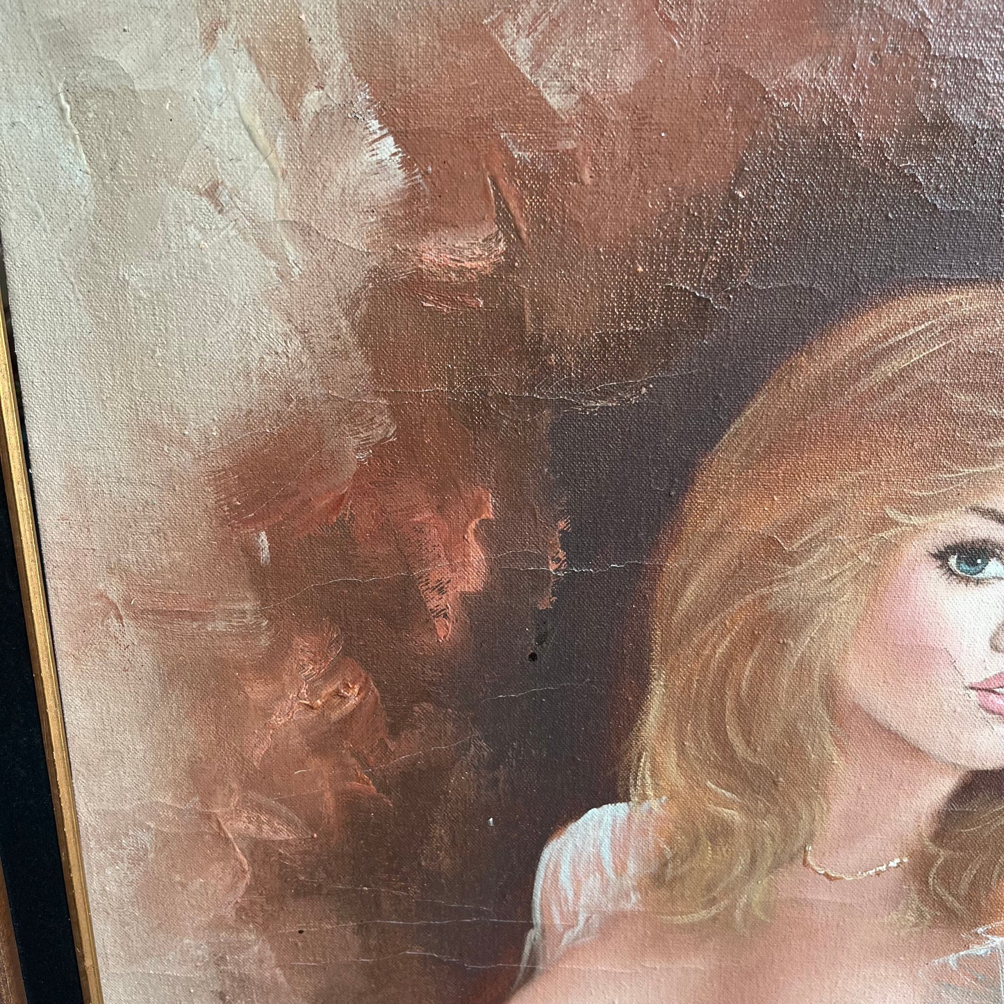 Original 1970s Nude portrait.