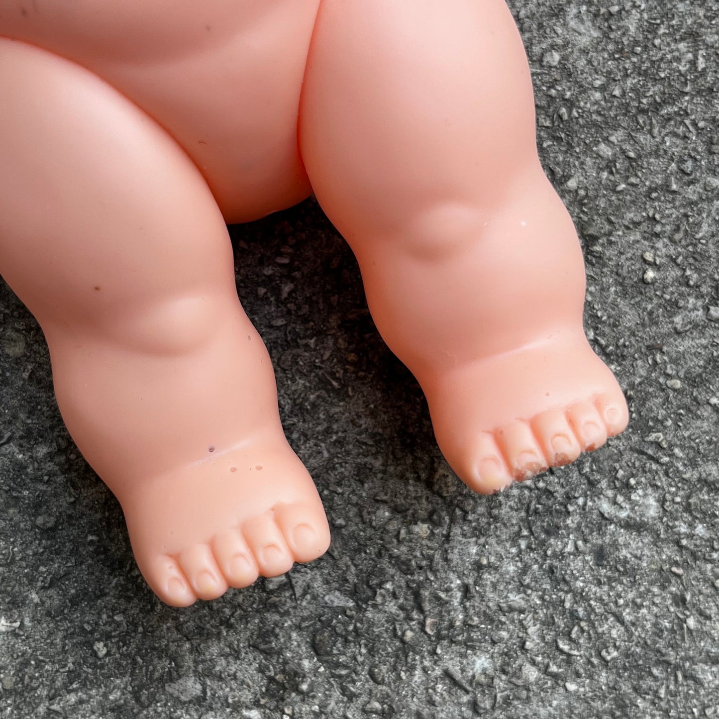 Vintage vinyl Kewpie.