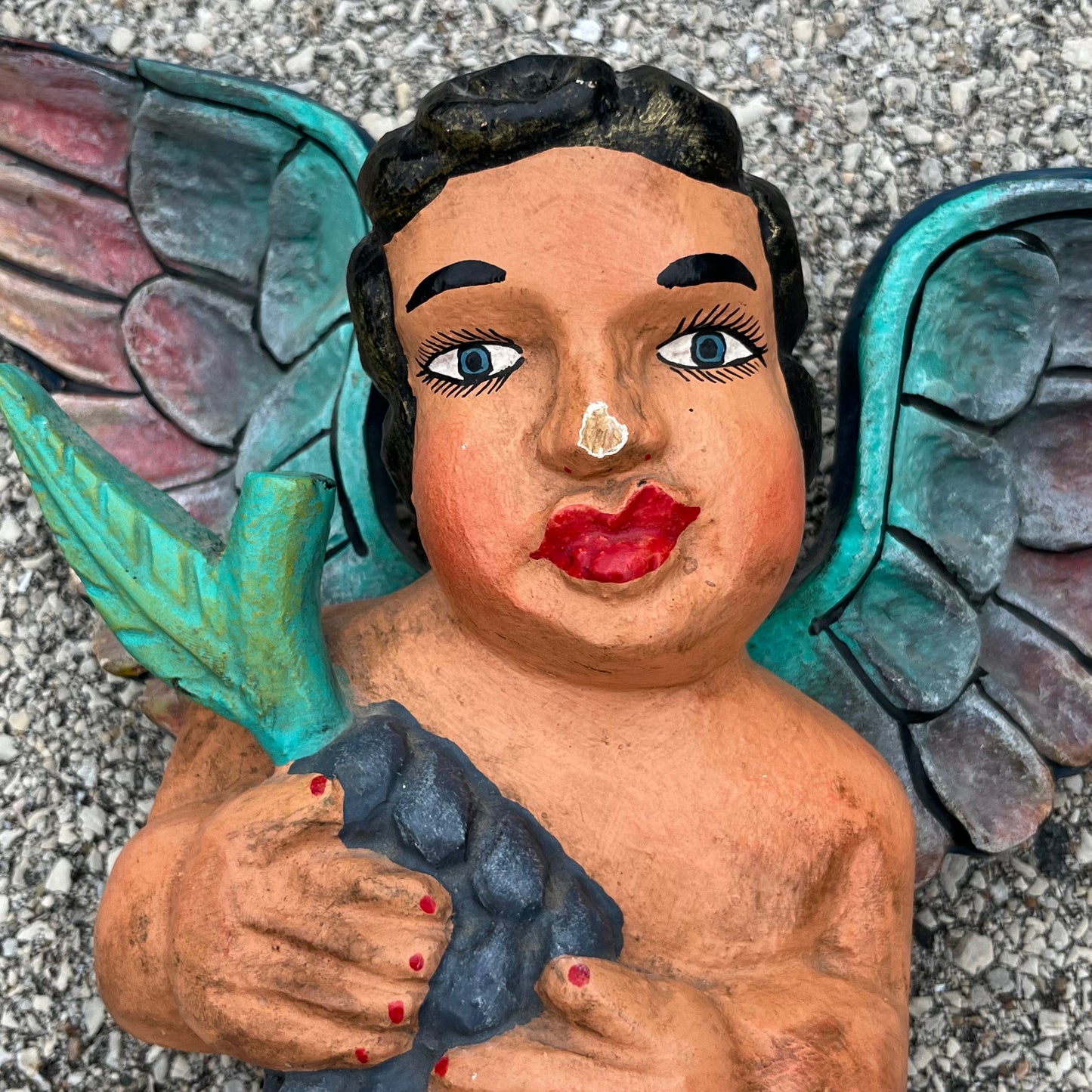 Vintage Mexican cherub.