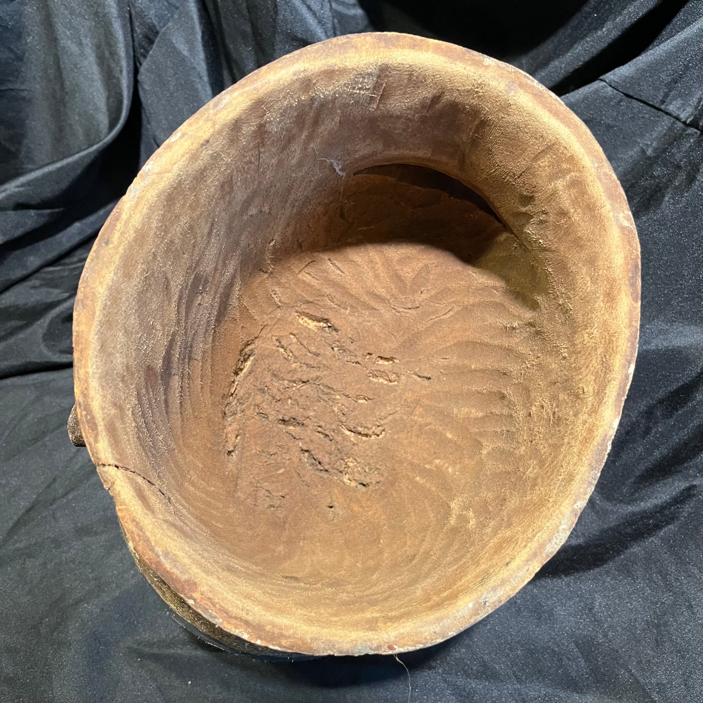 1940s Lipiko Makonde helmet.