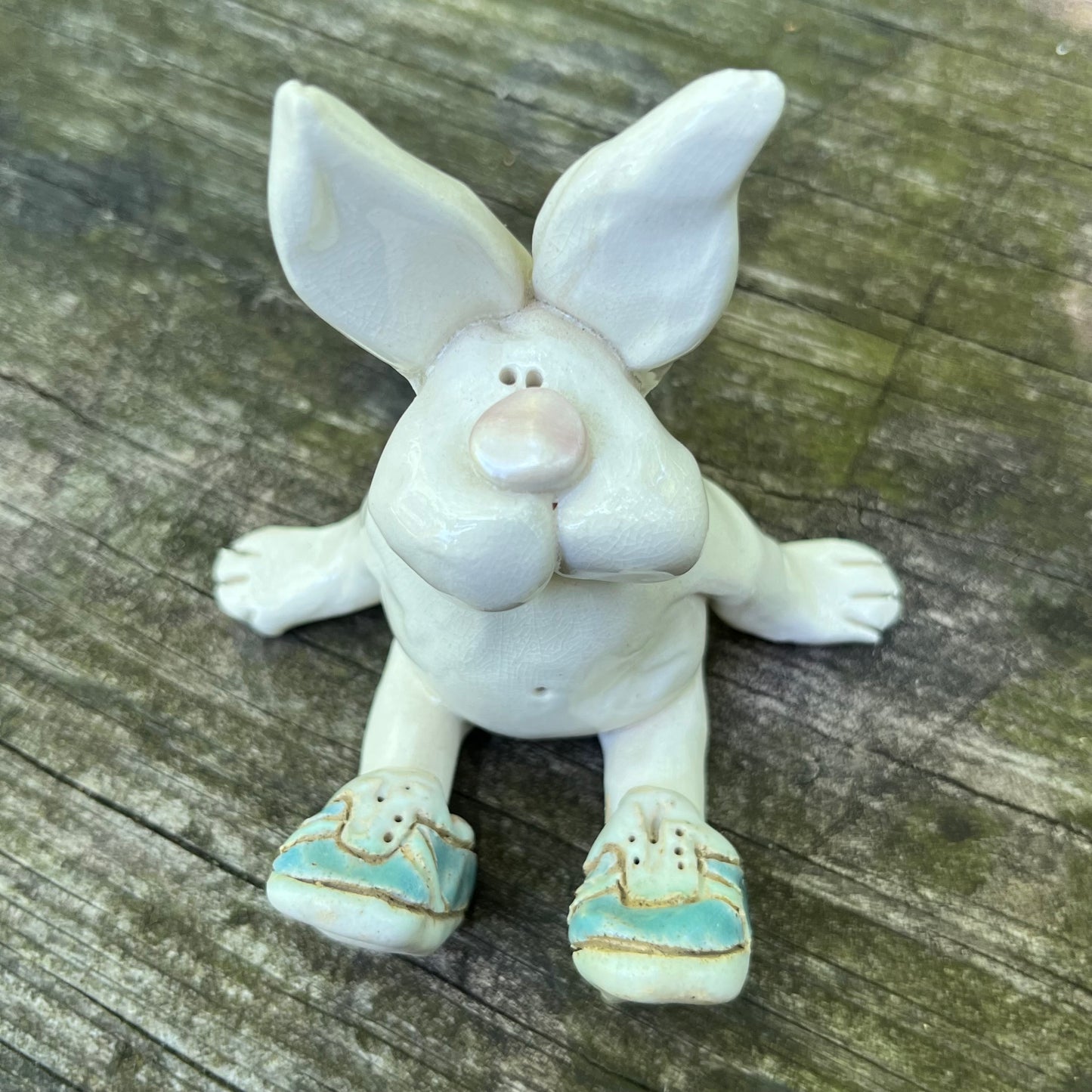 1982 Clay rabbit.