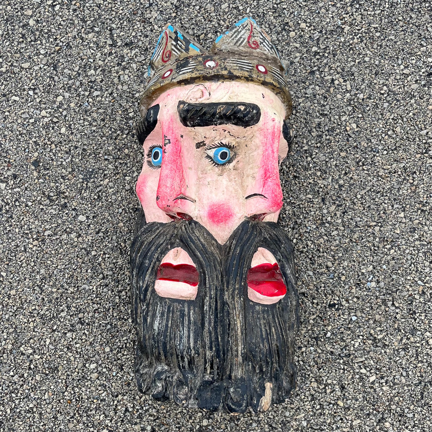 1950s Supernatural Barbones king mask.