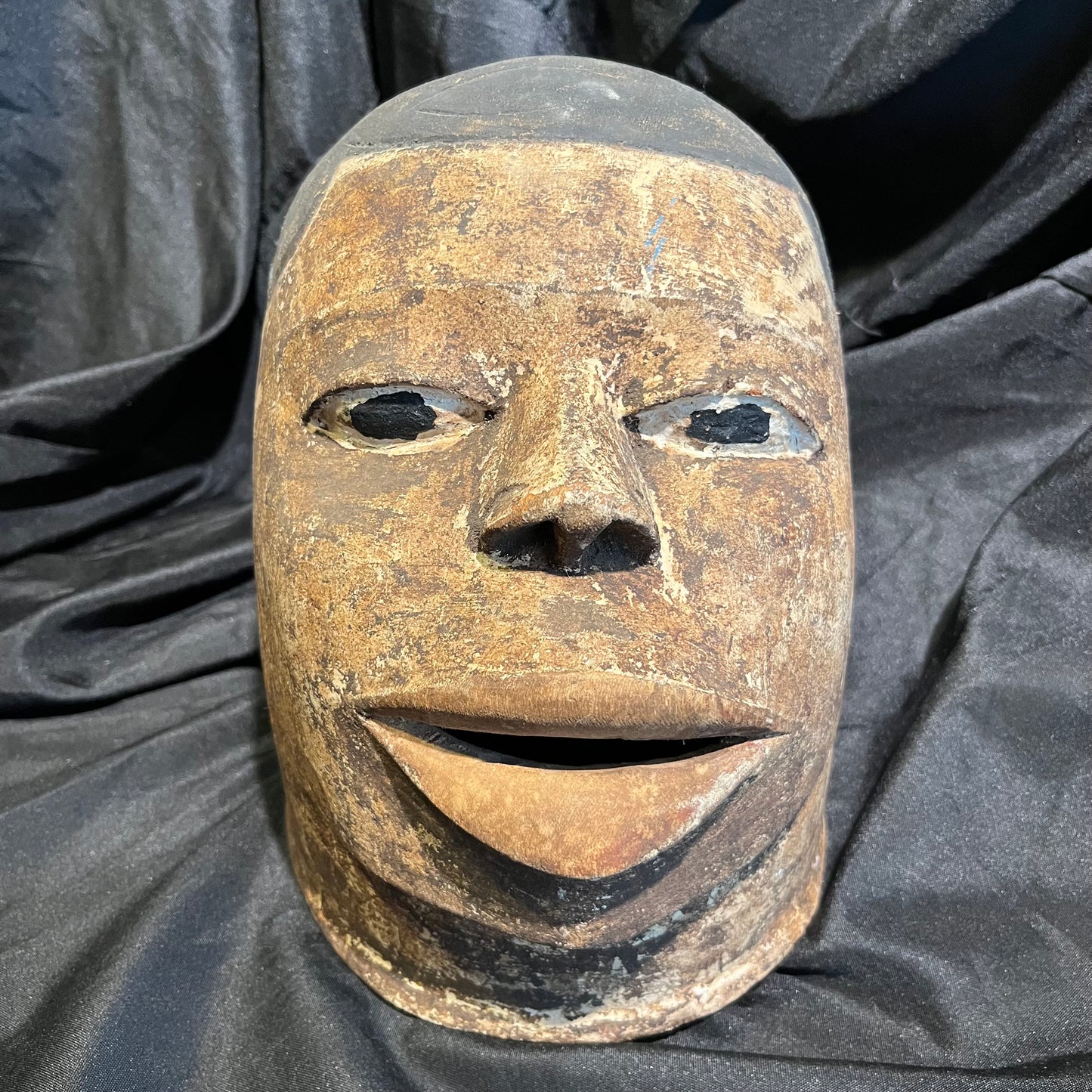 1940s Lipiko Makonde helmet.