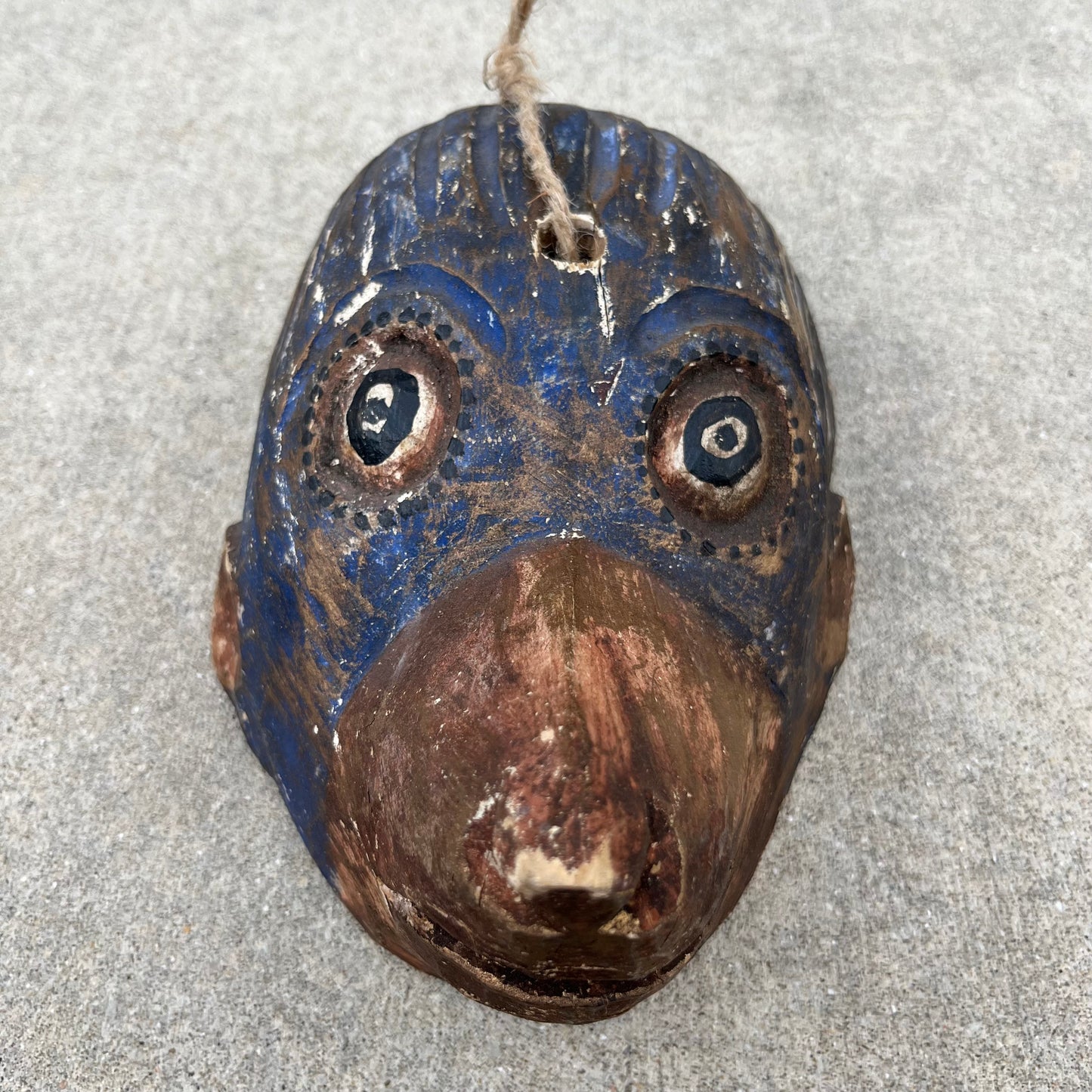 Early 1900s Guatemalan rabbit mask.