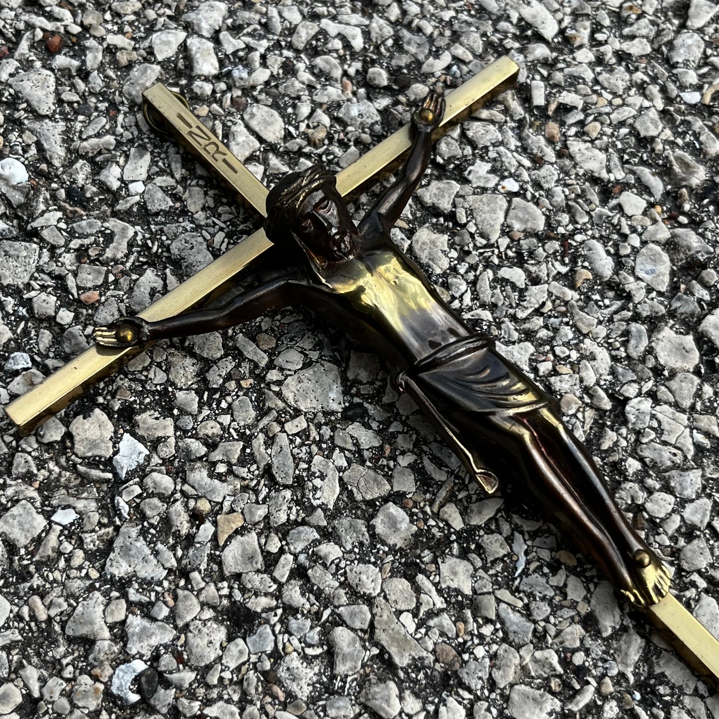 Vintage German crucifix.