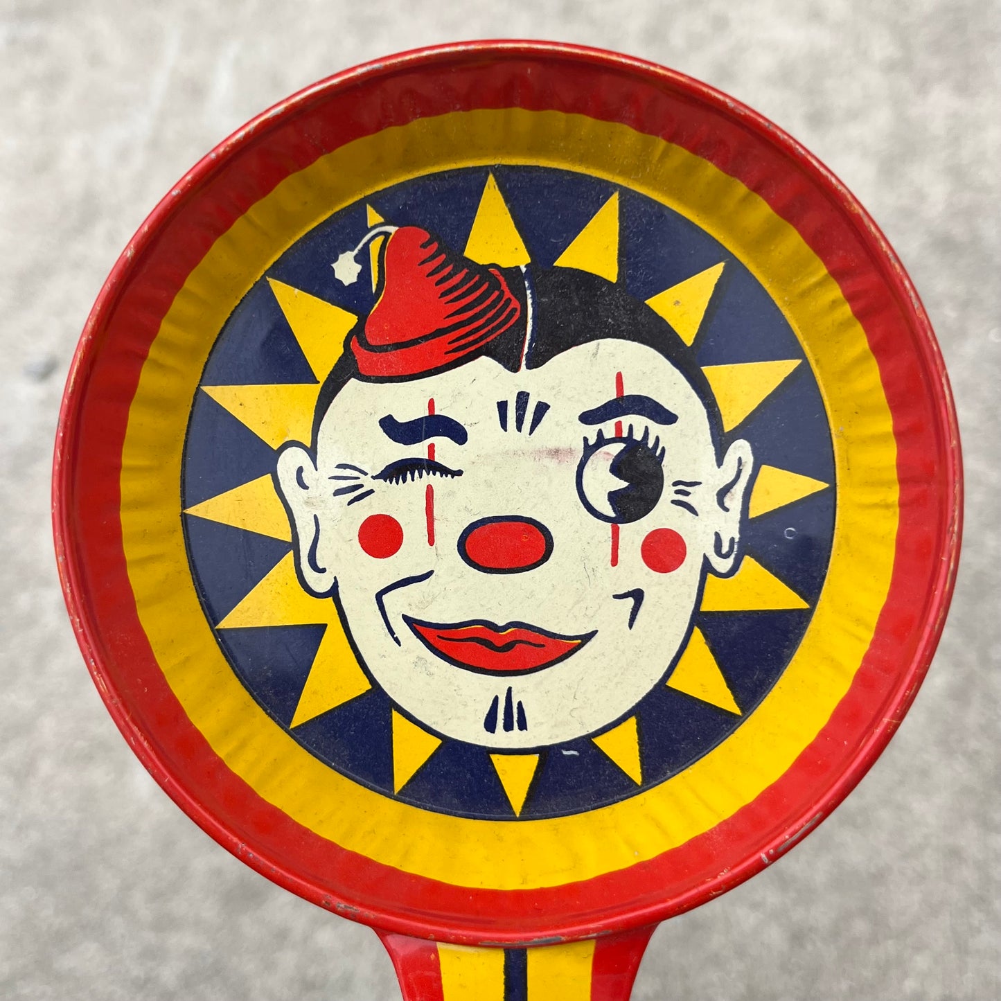 Antique circus clown noise maker
