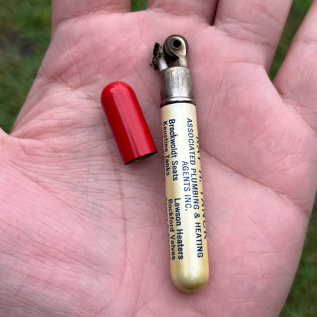1950s Lipstick lighter.
