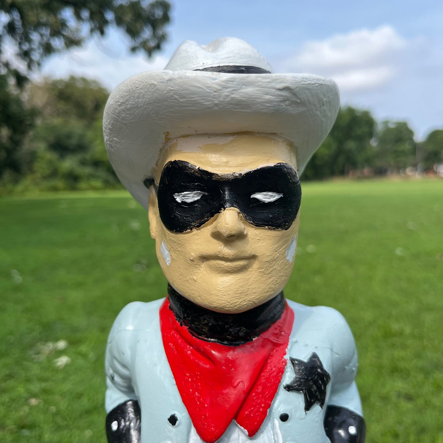 1940s Chalkware lone ranger.