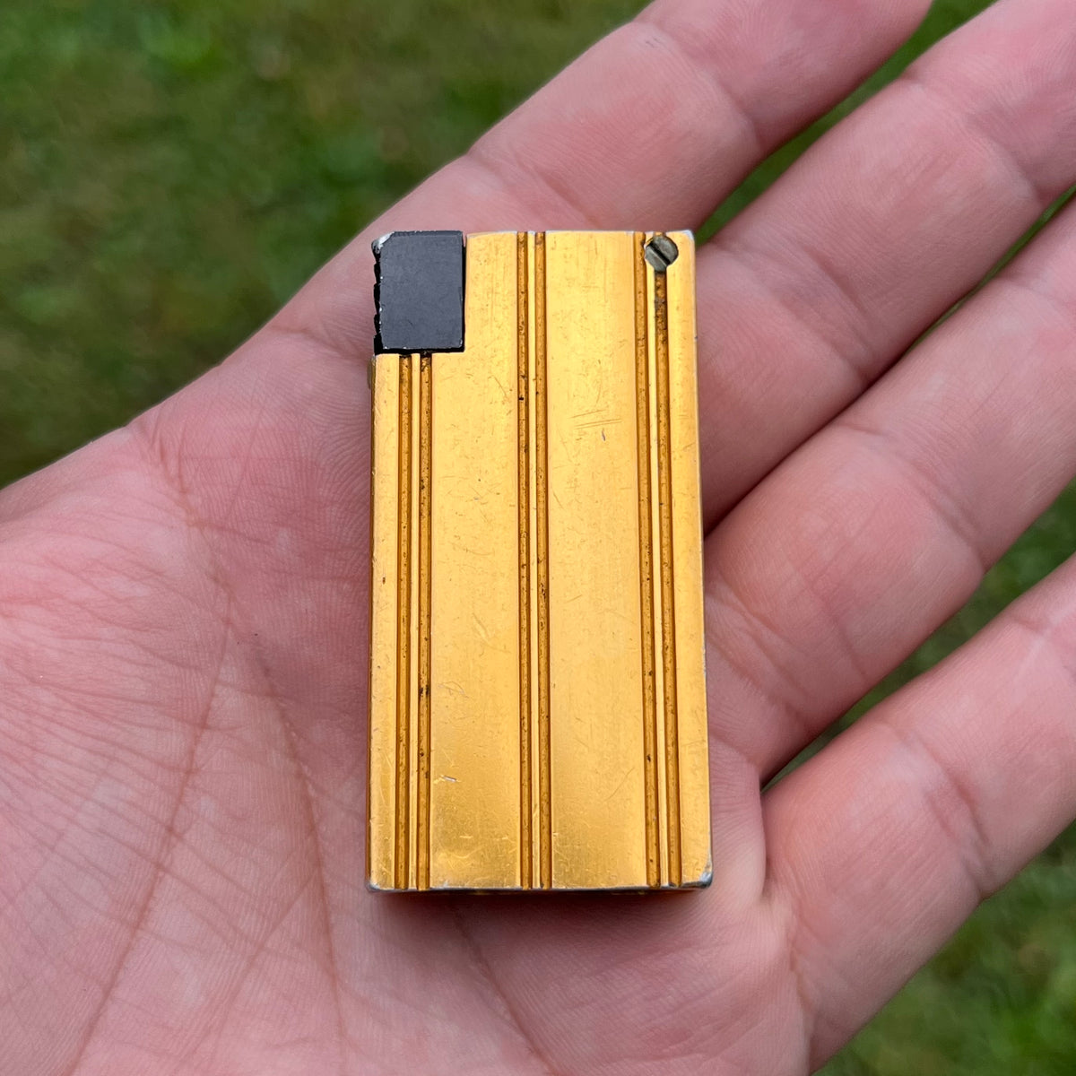 1950s Delite block lighter.