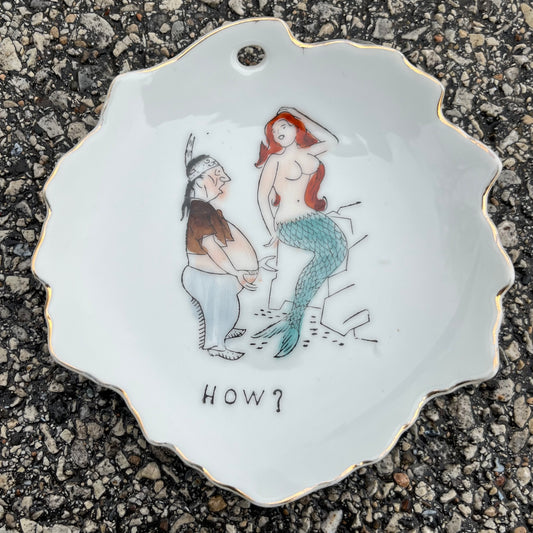 1950s Novelty souvenir dish.