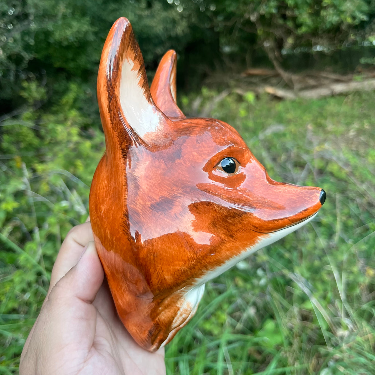 1940s Babbacombe Fox string holder.