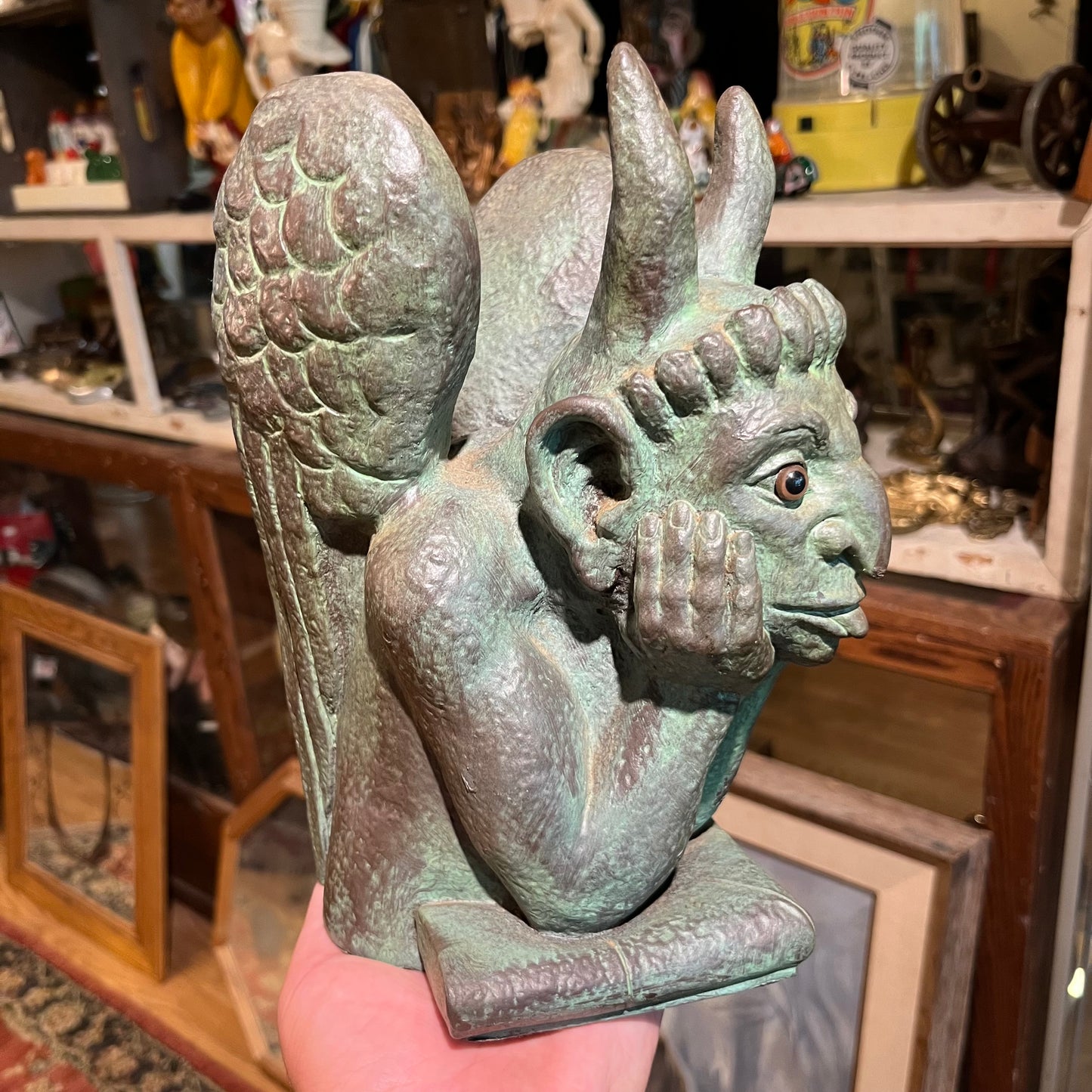 1993 Resin cast Gargoyle.