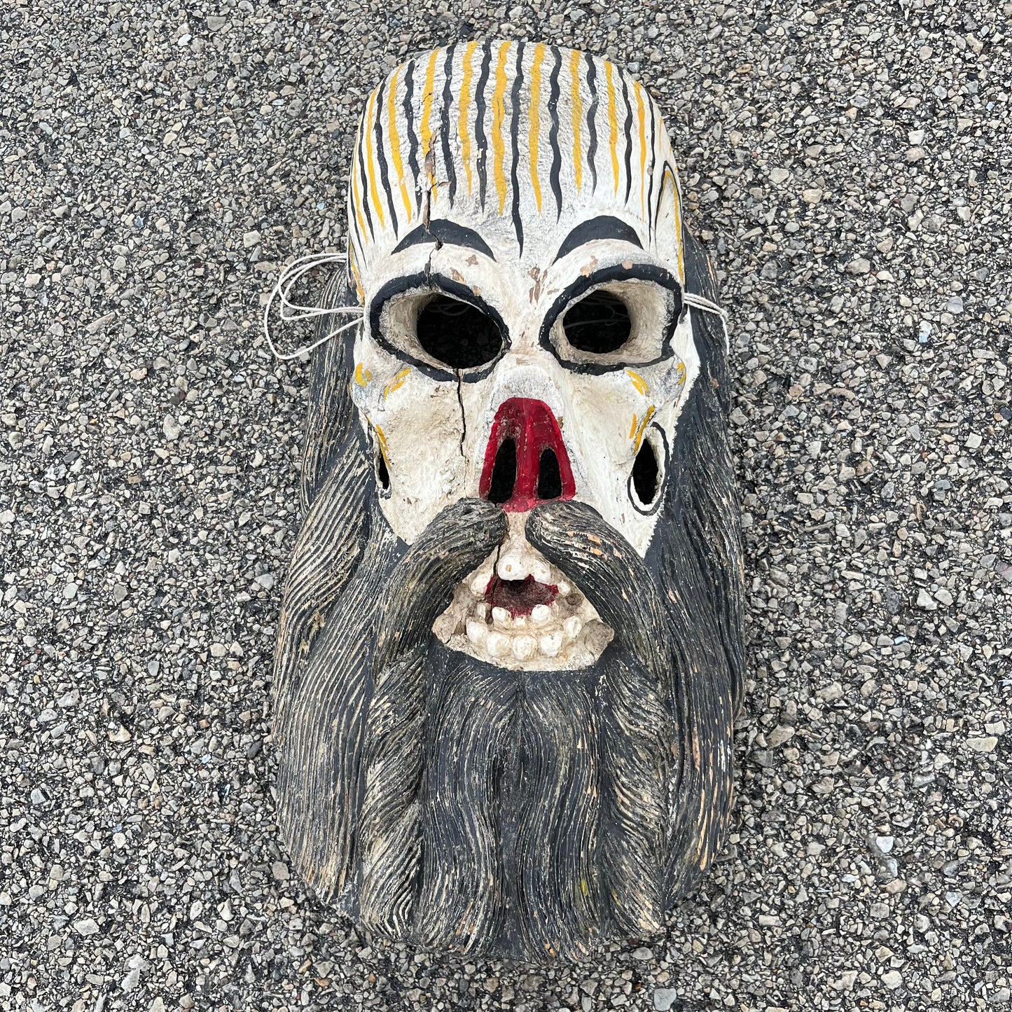 1950s Barbones death mask.