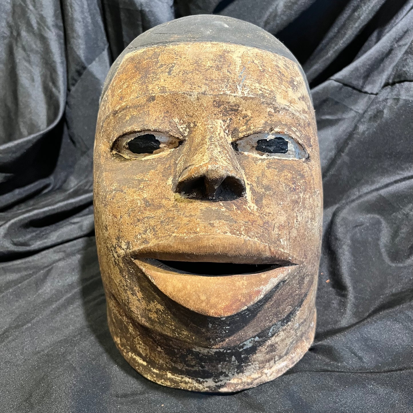 1940s Lipiko Makonde helmet.