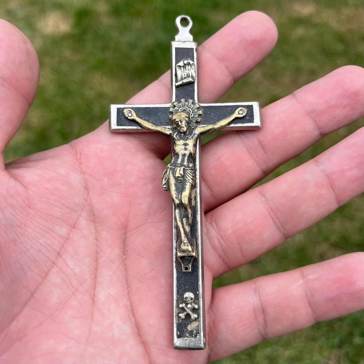 1940s Skull and Bones Crucifix.