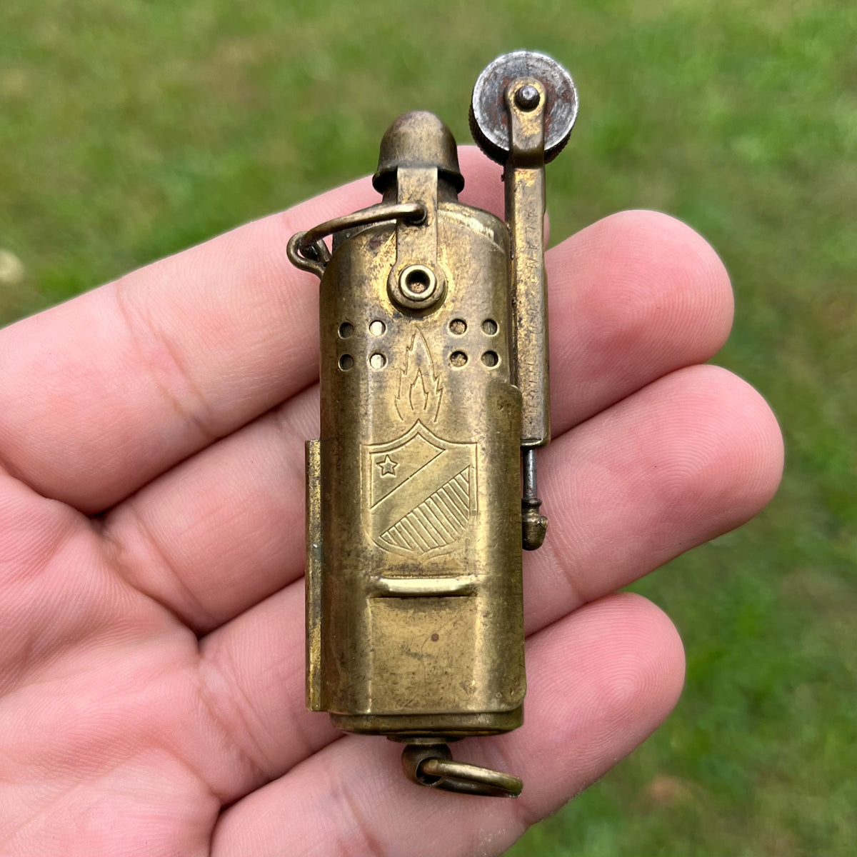 WW2 Era Bowers trench art lighter.