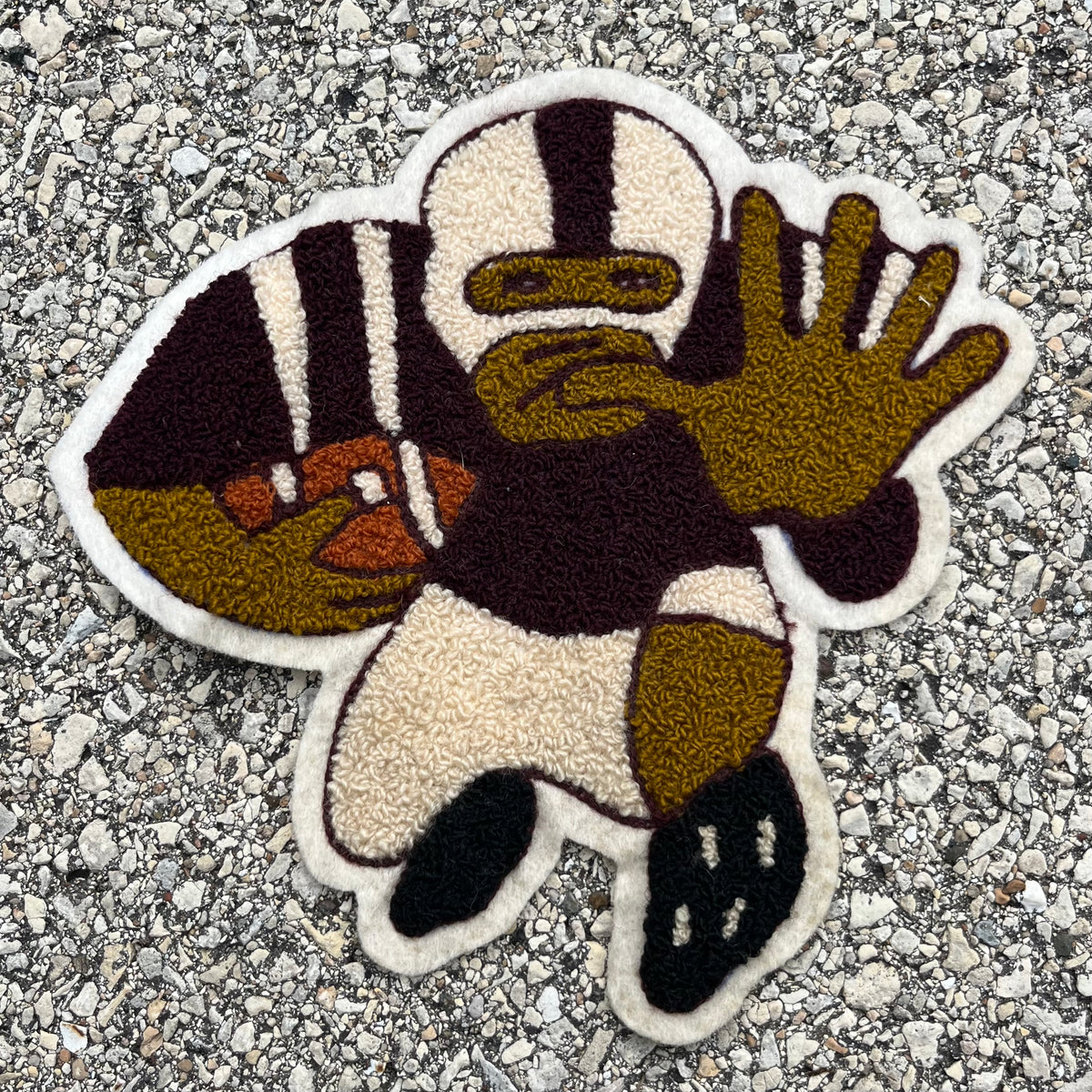 1960s Football lineman patch.
