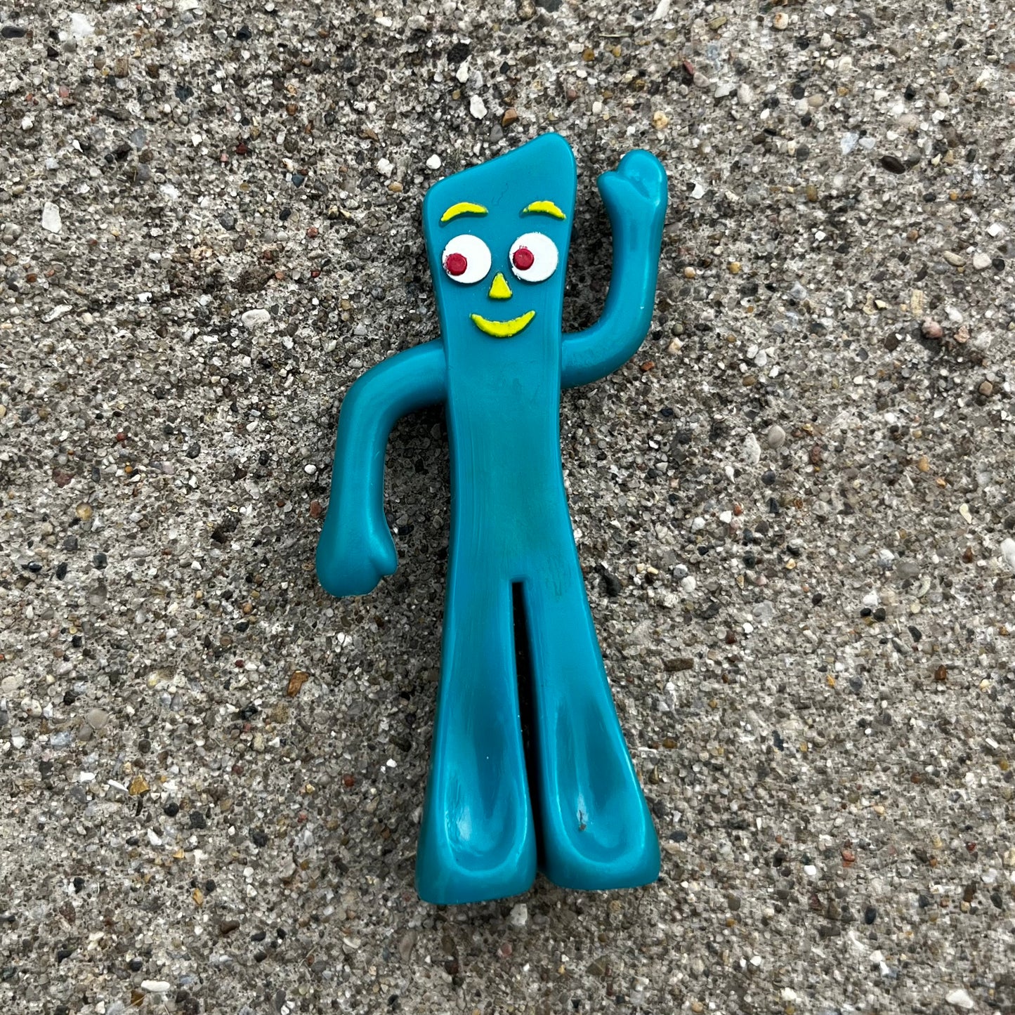 90s Gumby bendy figure.