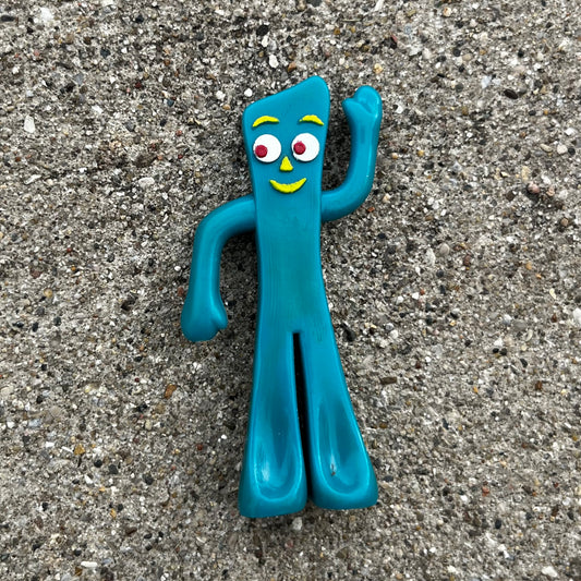 90s Gumby bendy figure.