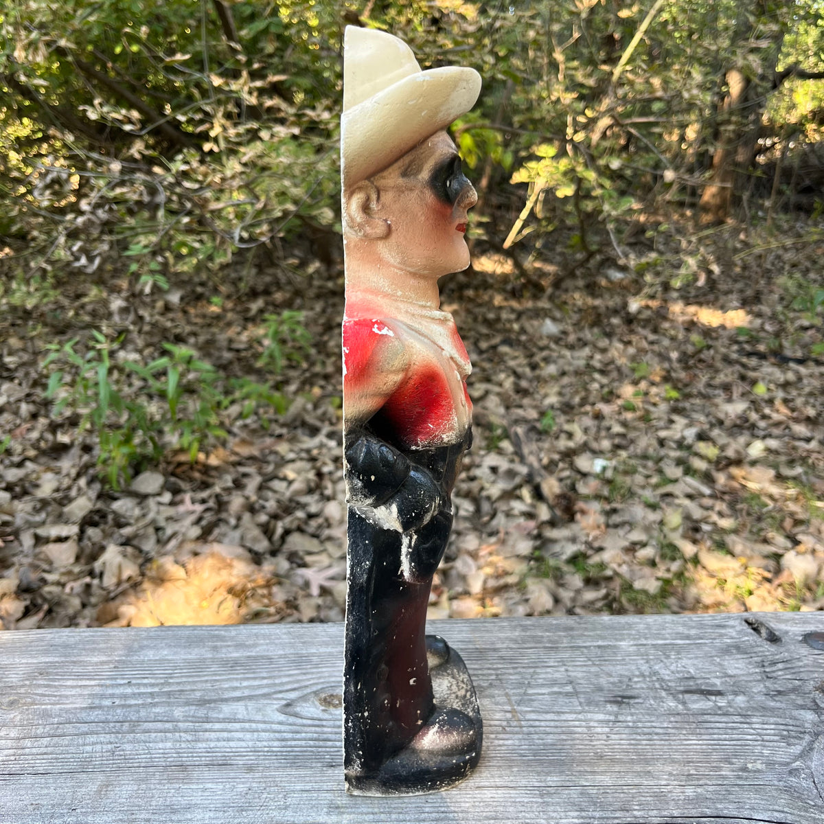 1940s Chalkware lone ranger.