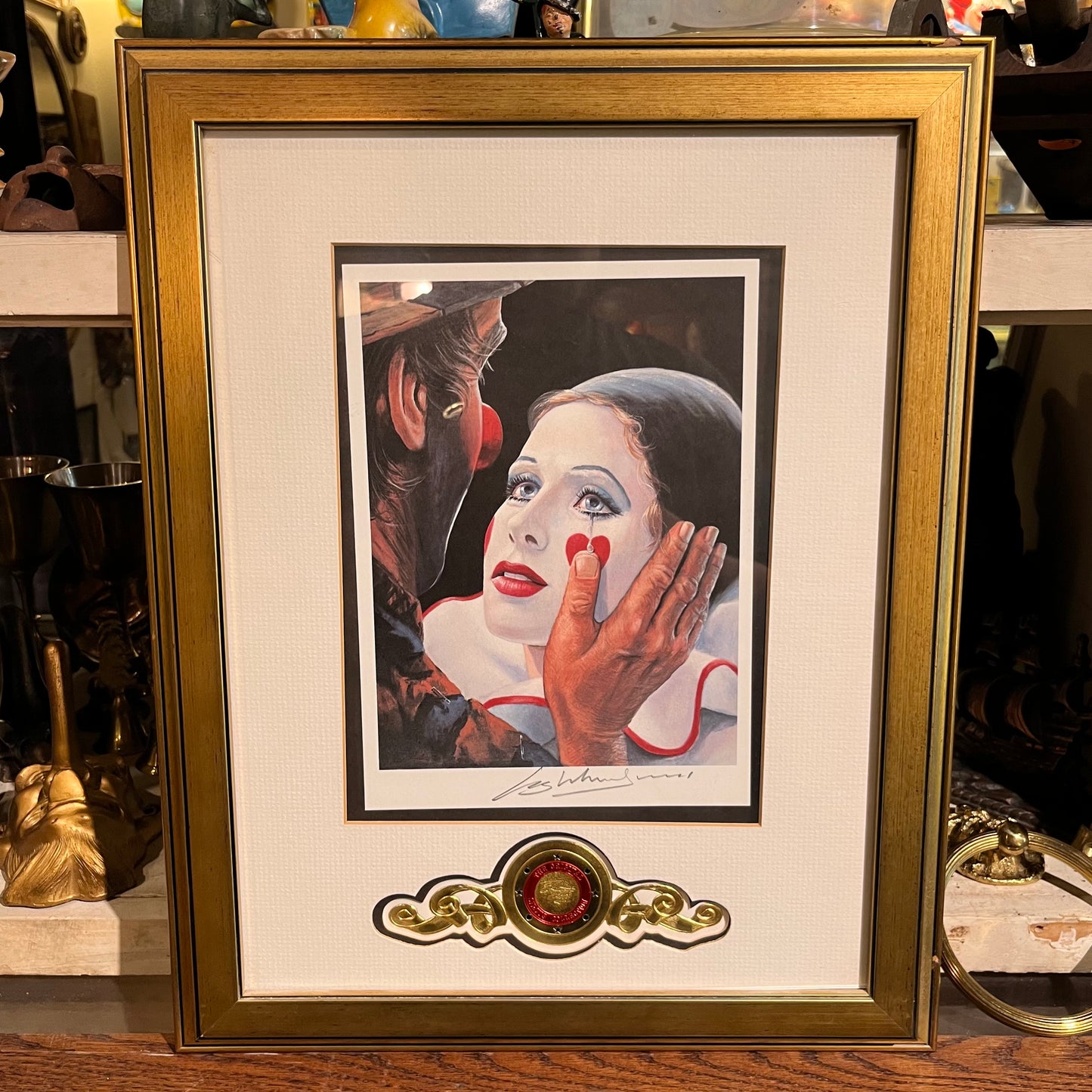 90s Emmet Kelly Jr. O.G. circus collection print.