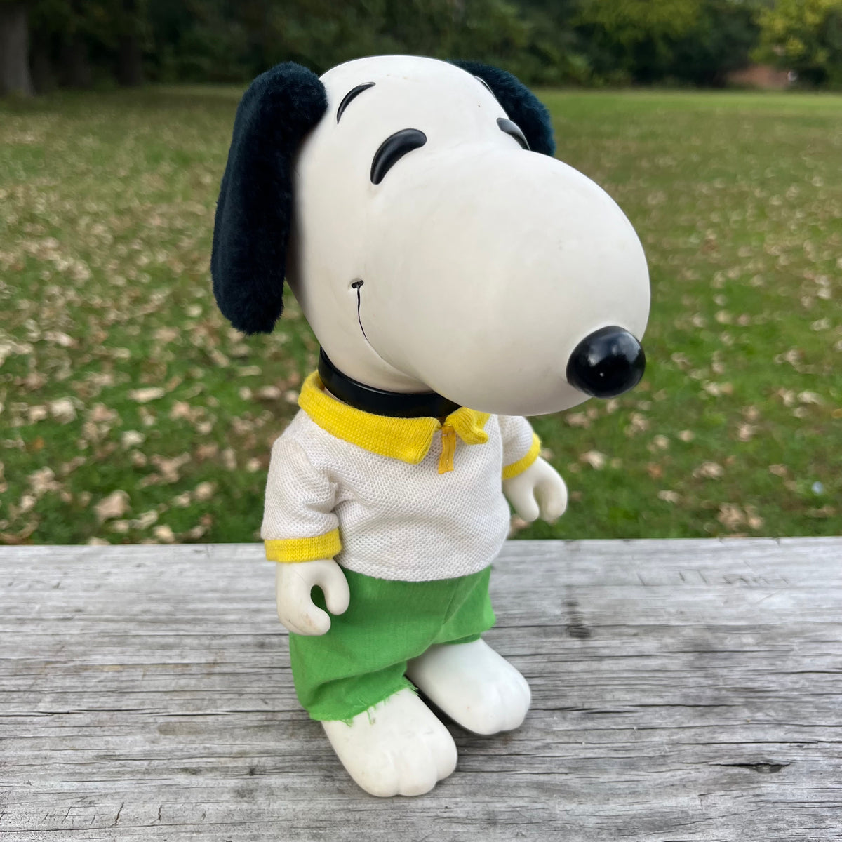 1966 Vinyl Snoopy toy.