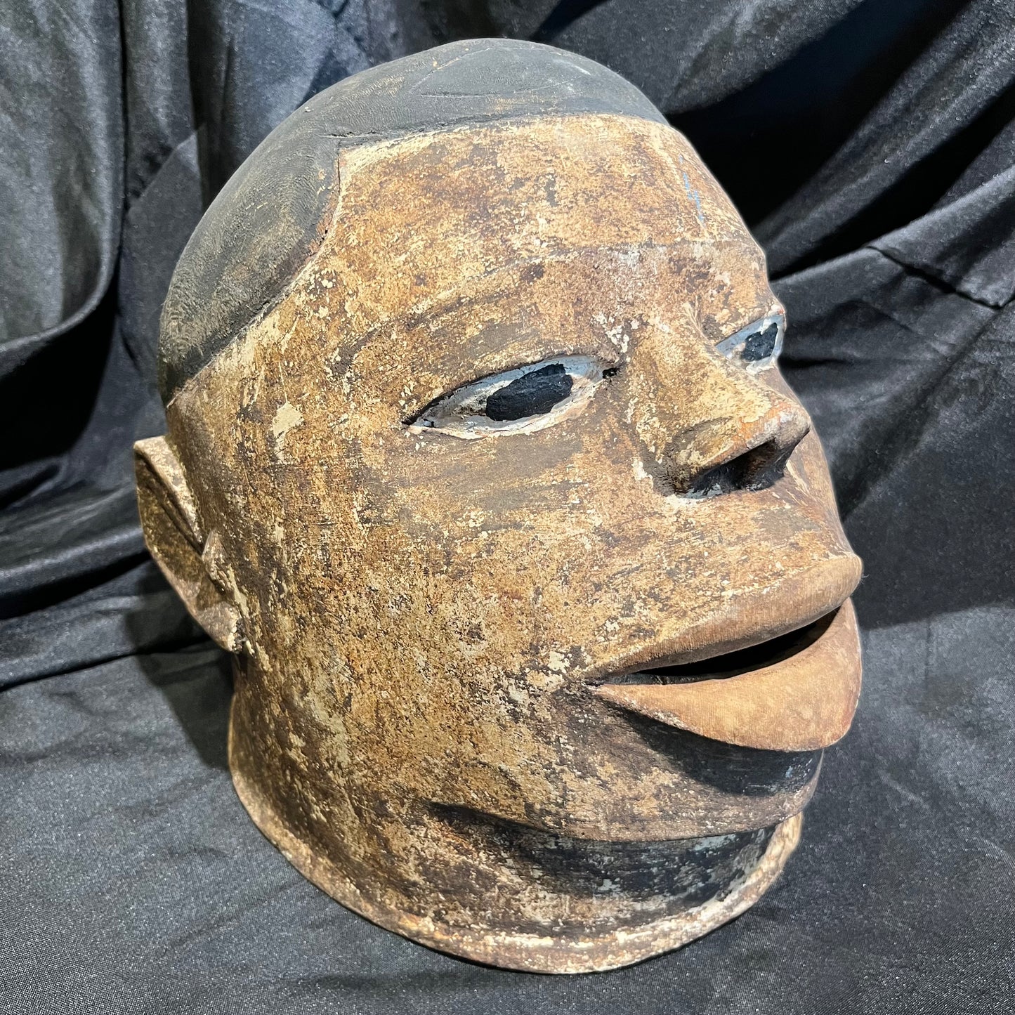 1940s Lipiko Makonde helmet.