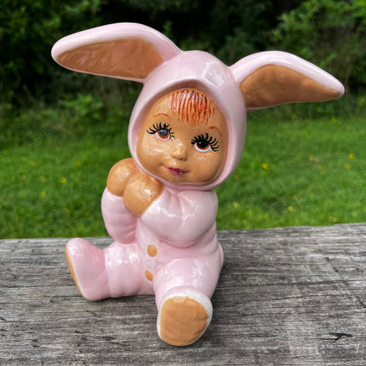 1992 Ceramic Bunny pajamas.