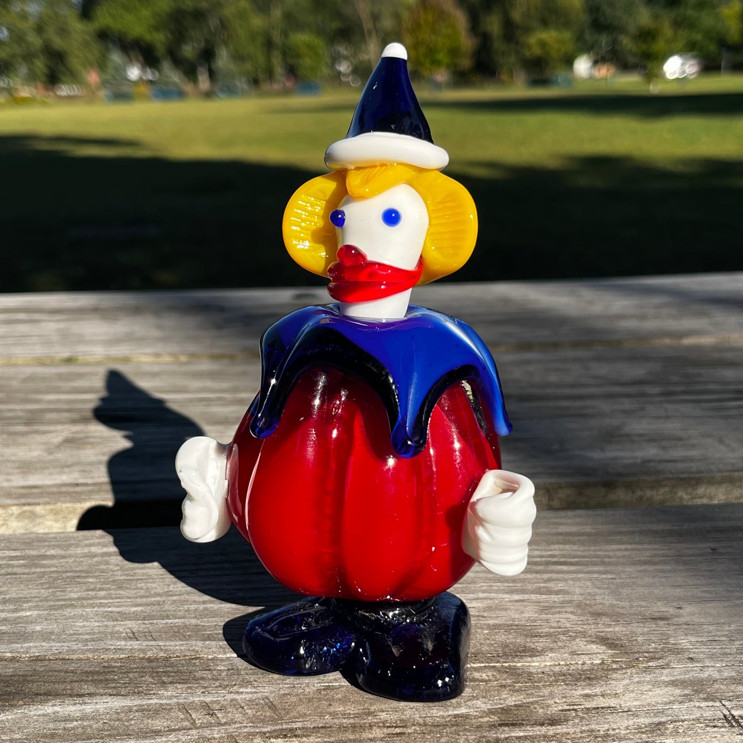 1960s Murano glass clown.
