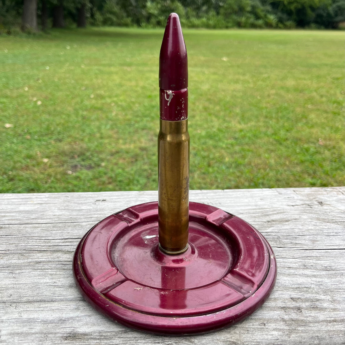 WW2 Era Bullet ashtray/lighter combo.