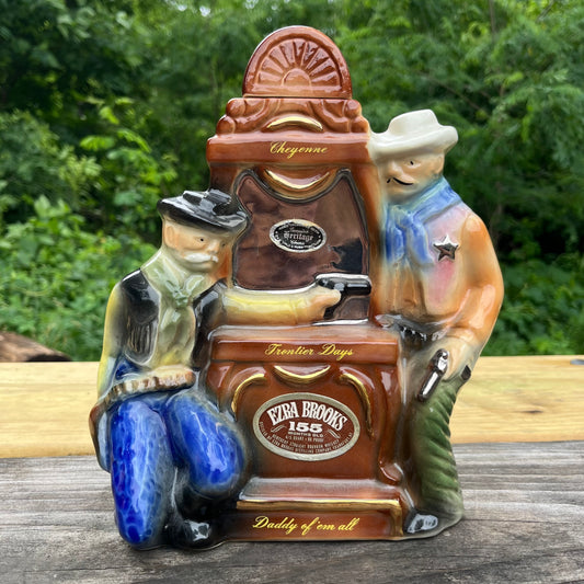 1970s Cowboy decanter.