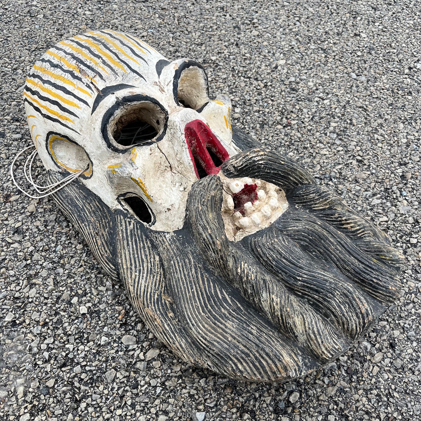 1950s Barbones death mask.