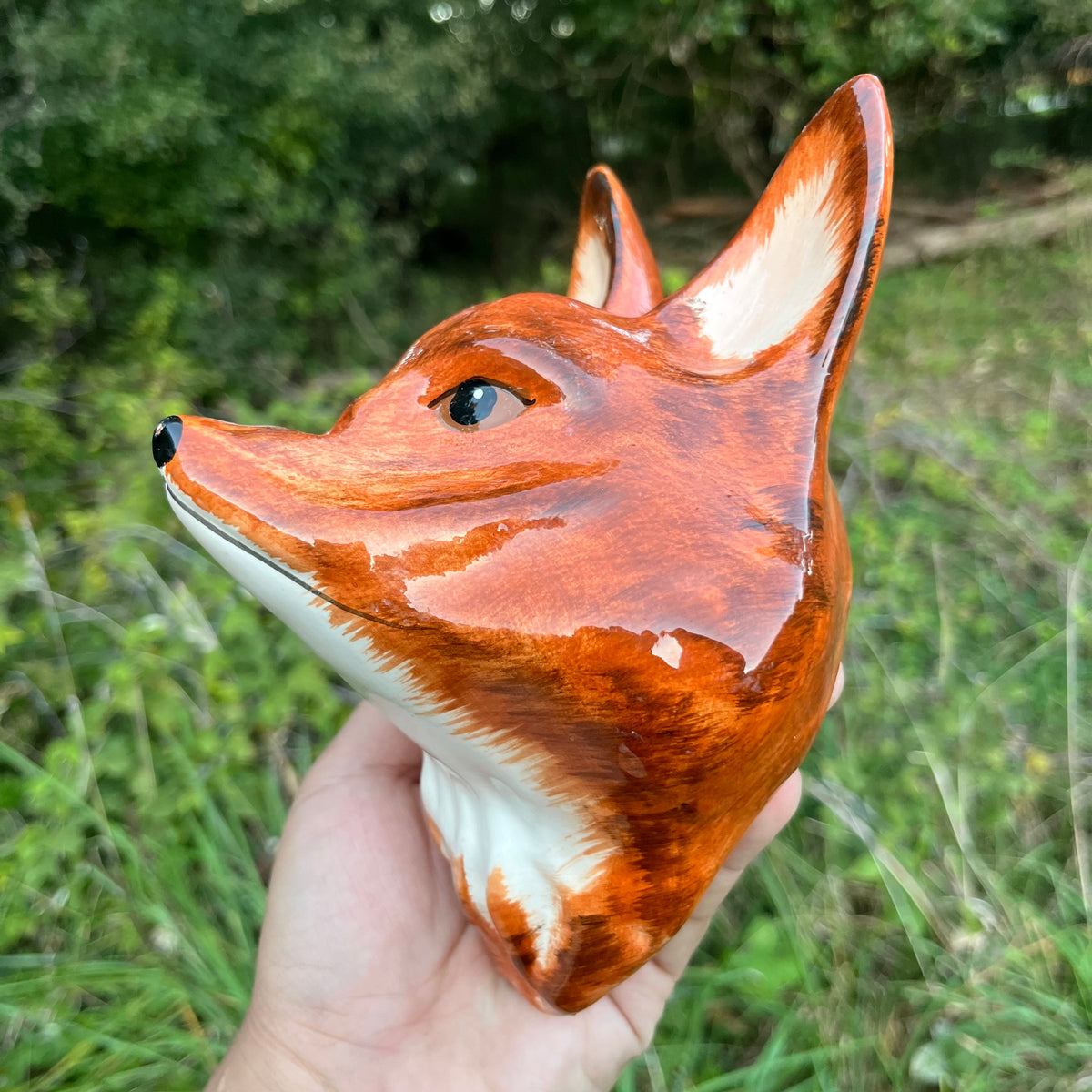 1940s Babbacombe Fox string holder.