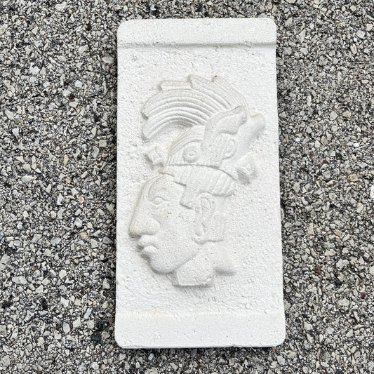 90s “King Pakal” souvenir plaque.