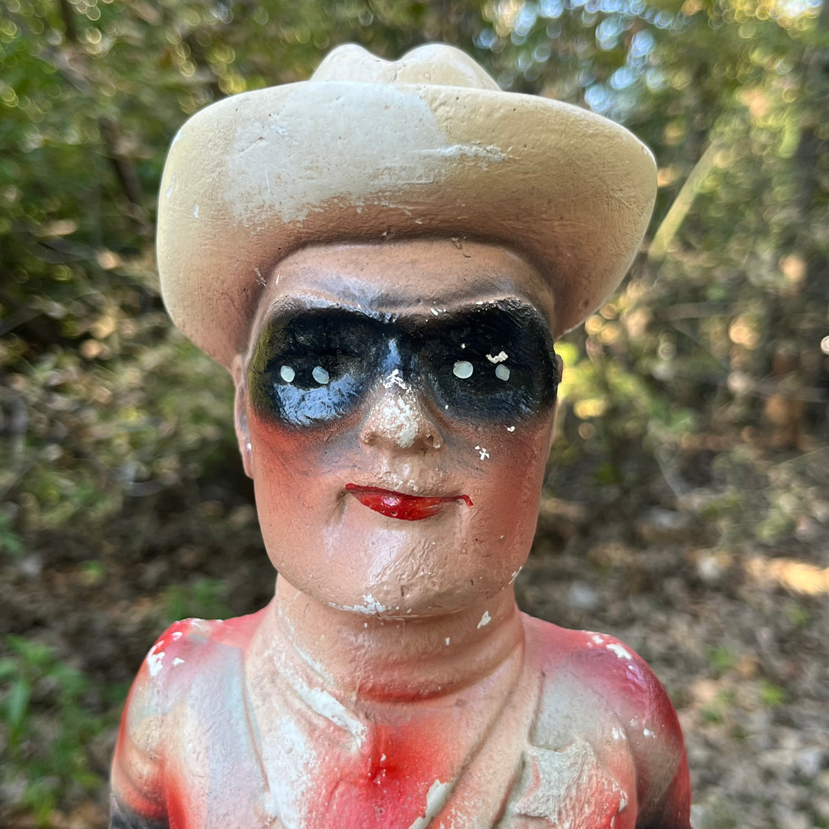 1940s Chalkware lone ranger.