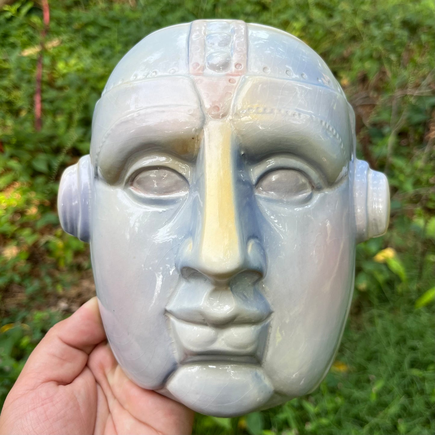 1978 Ceramic cyborg mask.
