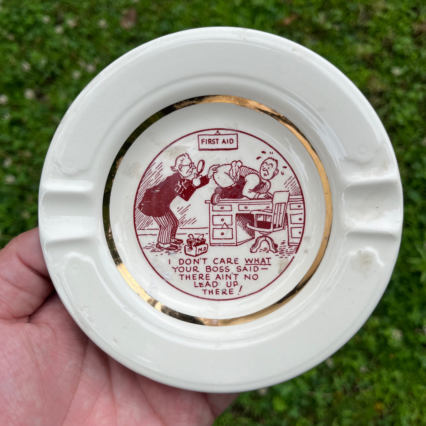 1950s Novelty ashtray.