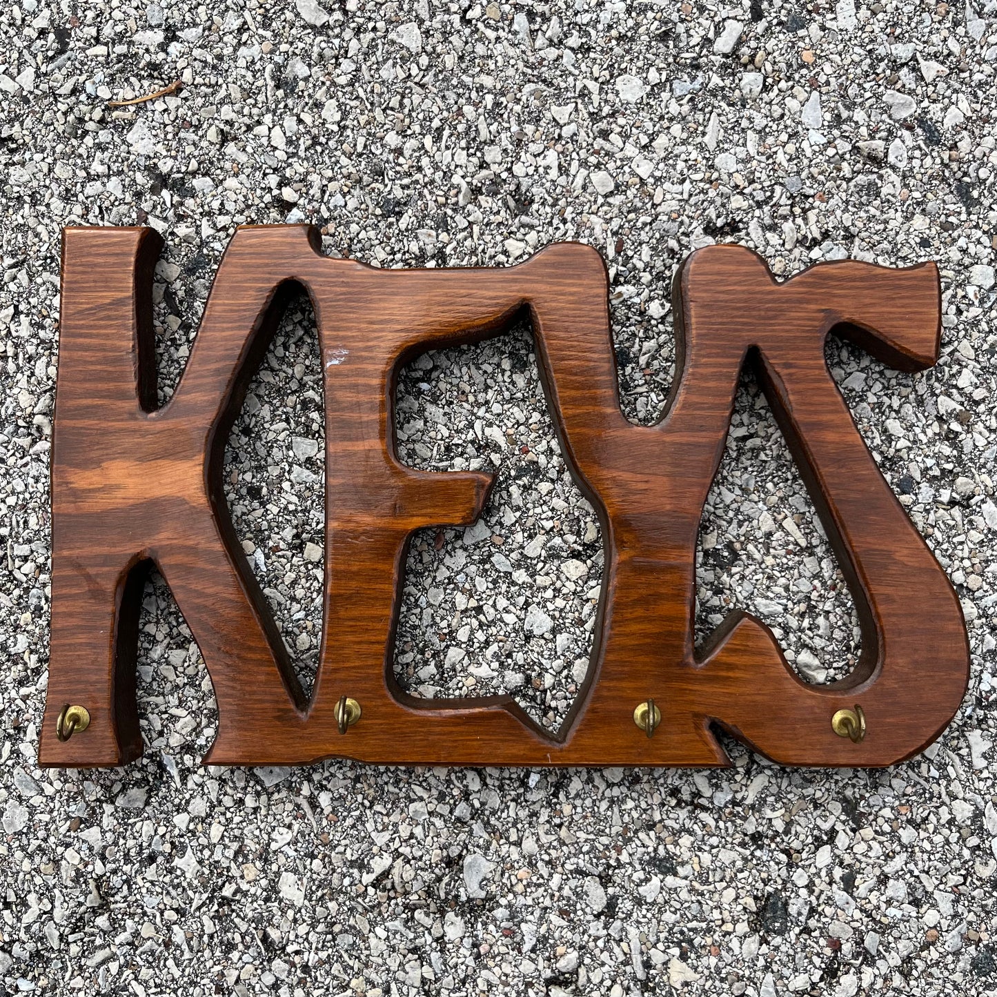Vintage “Keys” key holder.