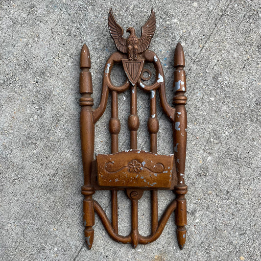 Vintage sexton eagle matchbook holder.