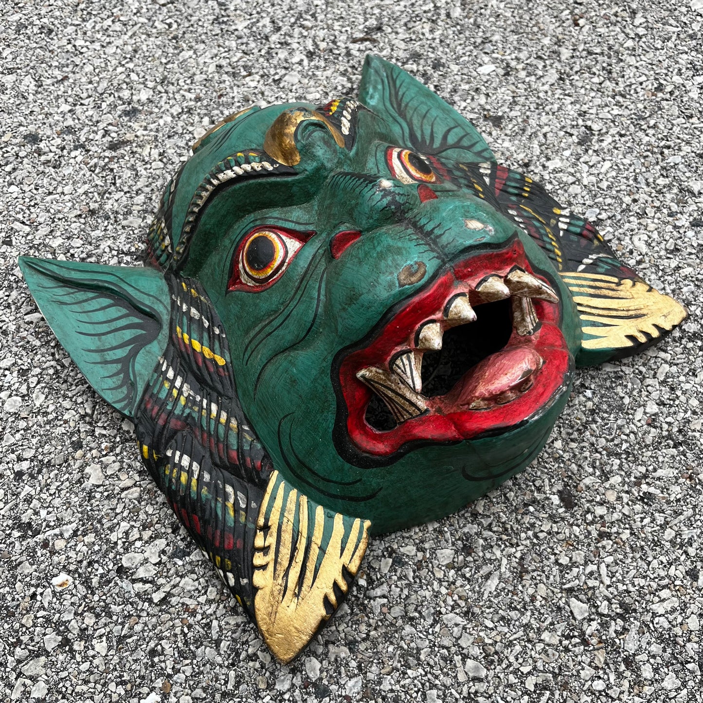 Vintage Balinese monkey mask.