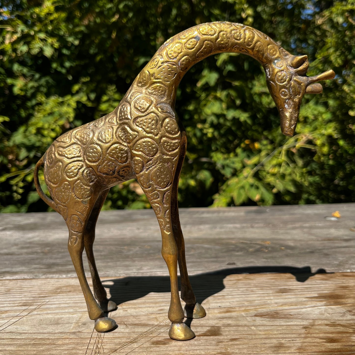 Vintage Brass giaraffe.
