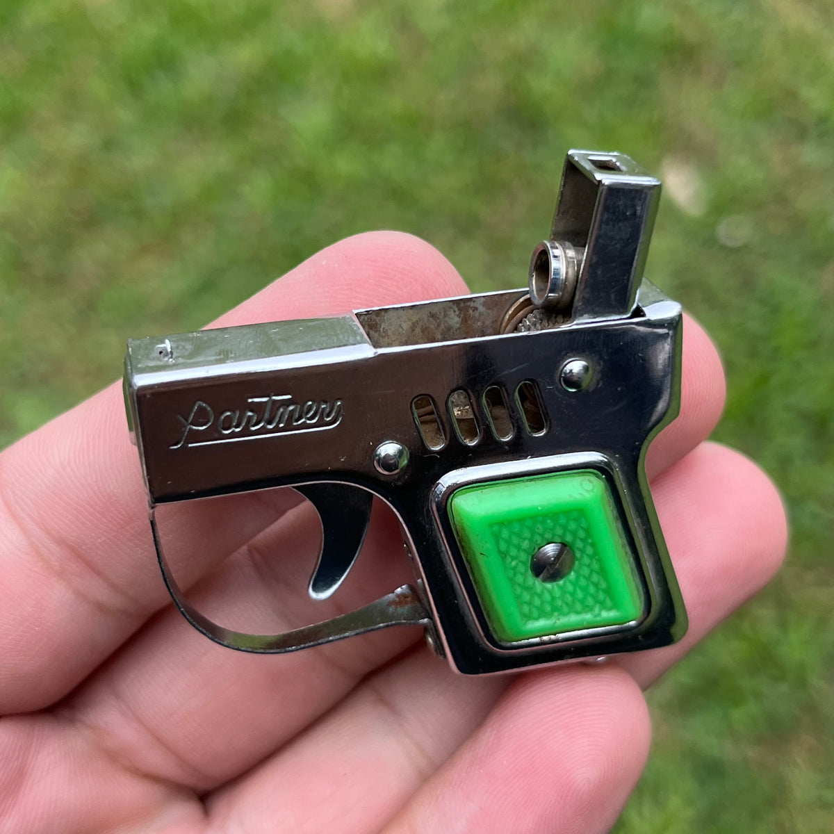 1950s Partner pistol lighter.