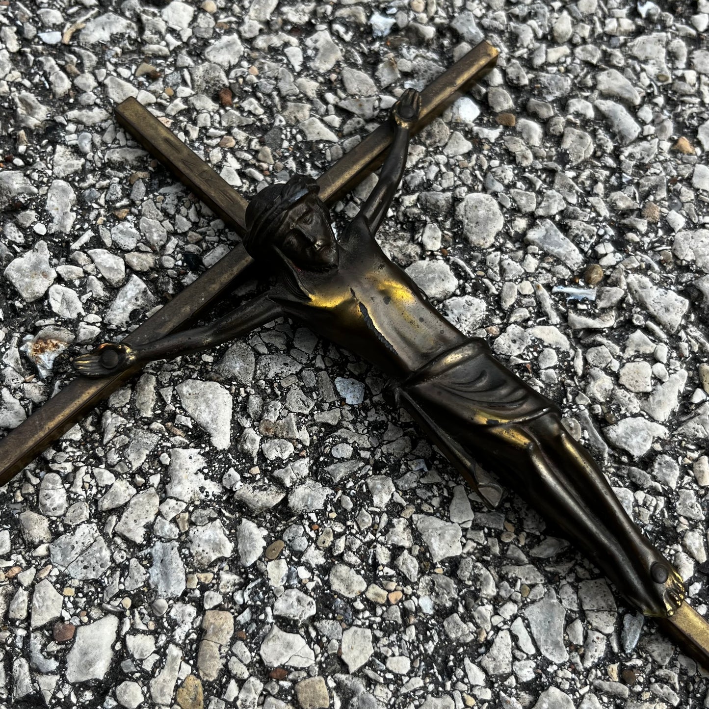Vintage German crucifix.