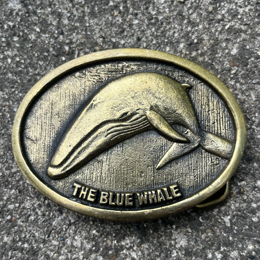 1979 General whale belt buckle.